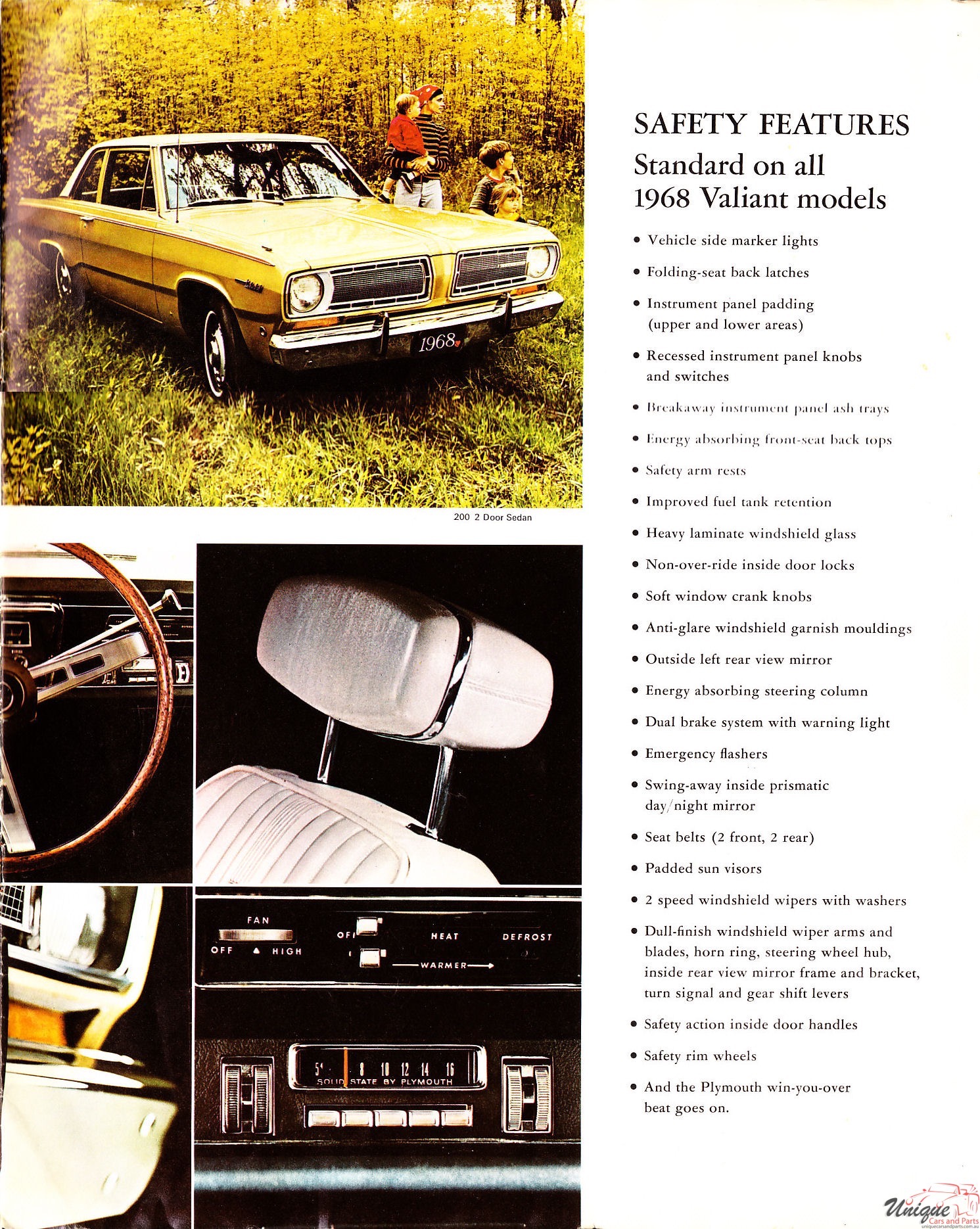 1968 Plymouth Valiant Brochure Page 4